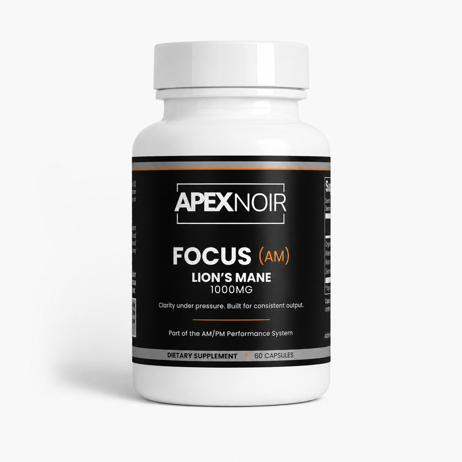 Apex Noir FOCUS Lion's Mane capsules